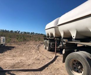 Truck Unloading Chemical