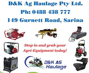 D&K AG Haulage Signage